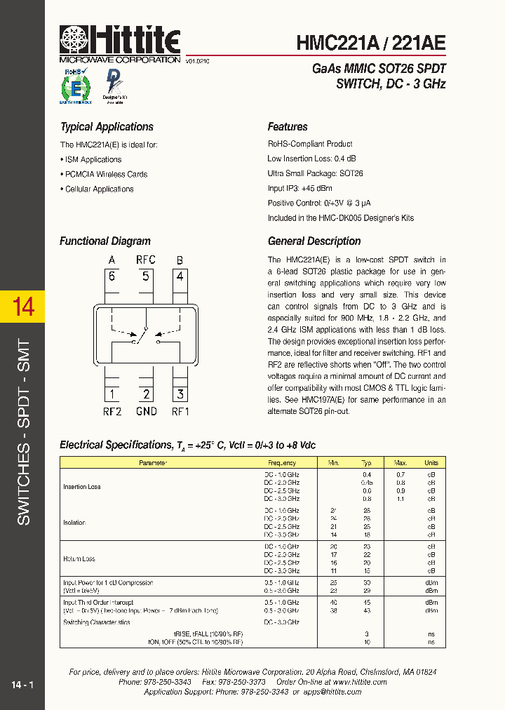 HMC221A_4770134.PDF Datasheet