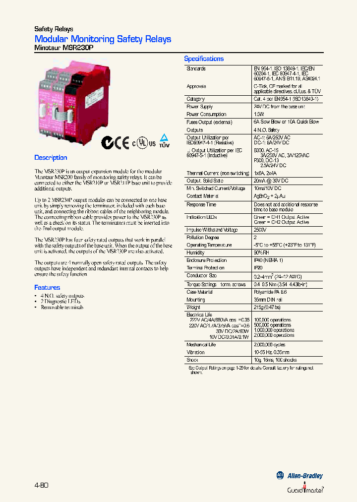 MSR230P_4778090.PDF Datasheet