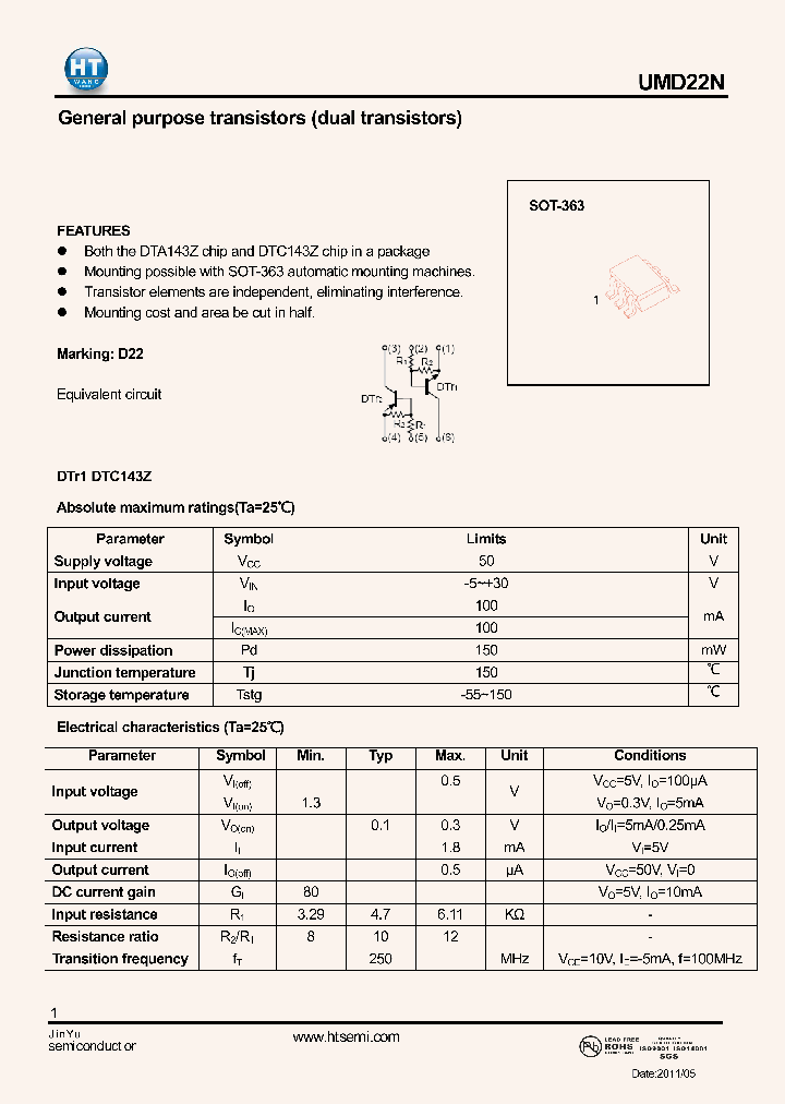 UMD22N_4785406.PDF Datasheet