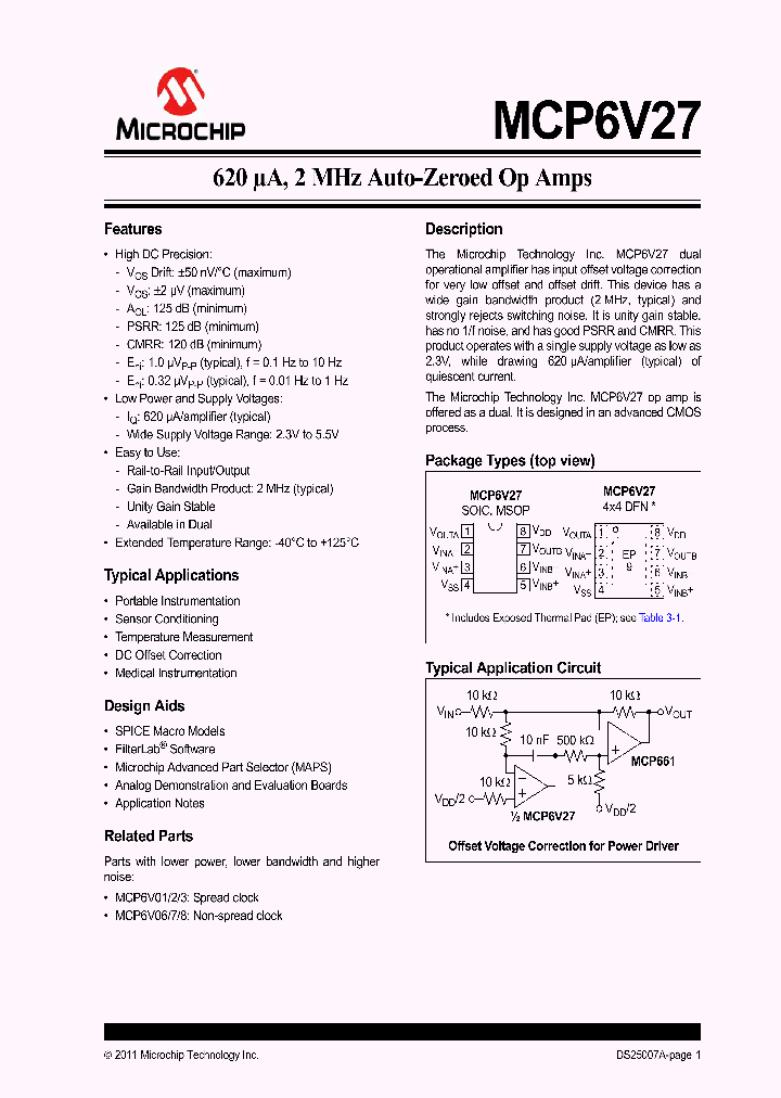 MCP6V27T_4804378.PDF Datasheet