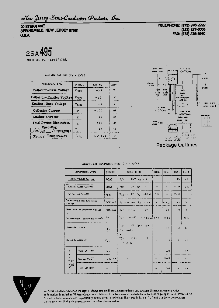 2SA495_4816478.PDF Datasheet