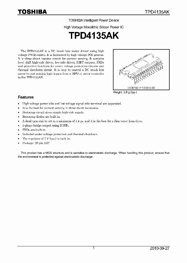 TPD4135AK_4818753.PDF Datasheet