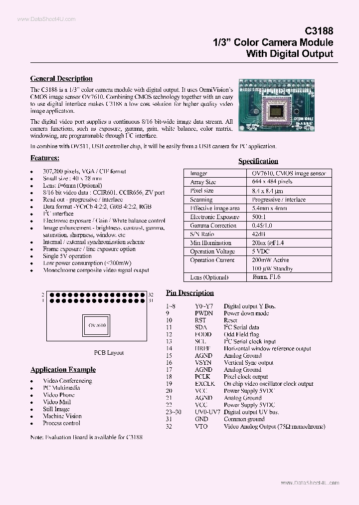 C3188_4825407.PDF Datasheet