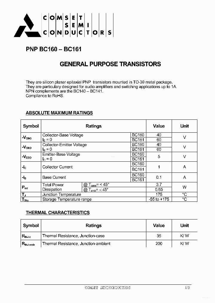 BC160_4834425.PDF Datasheet