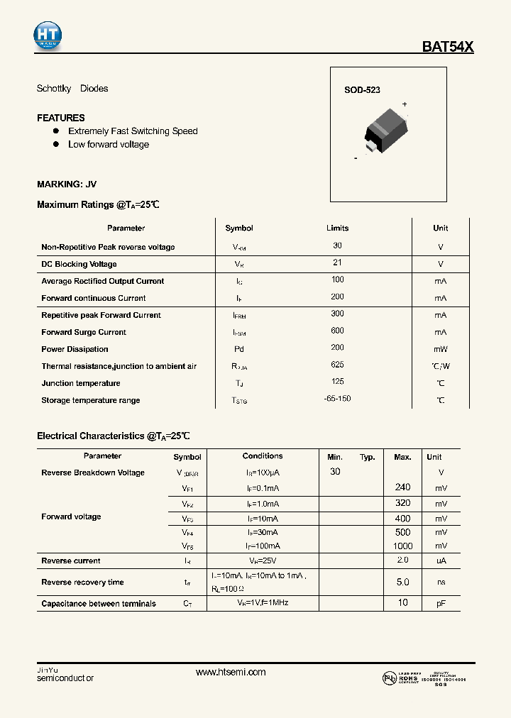 BAT54X_4842540.PDF Datasheet