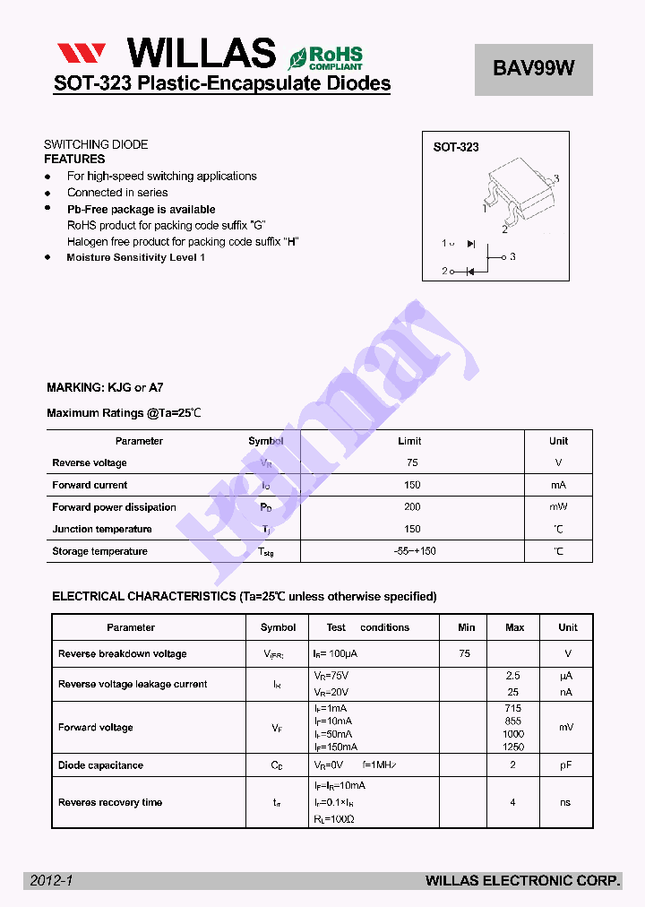 BAV99W_4845070.PDF Datasheet