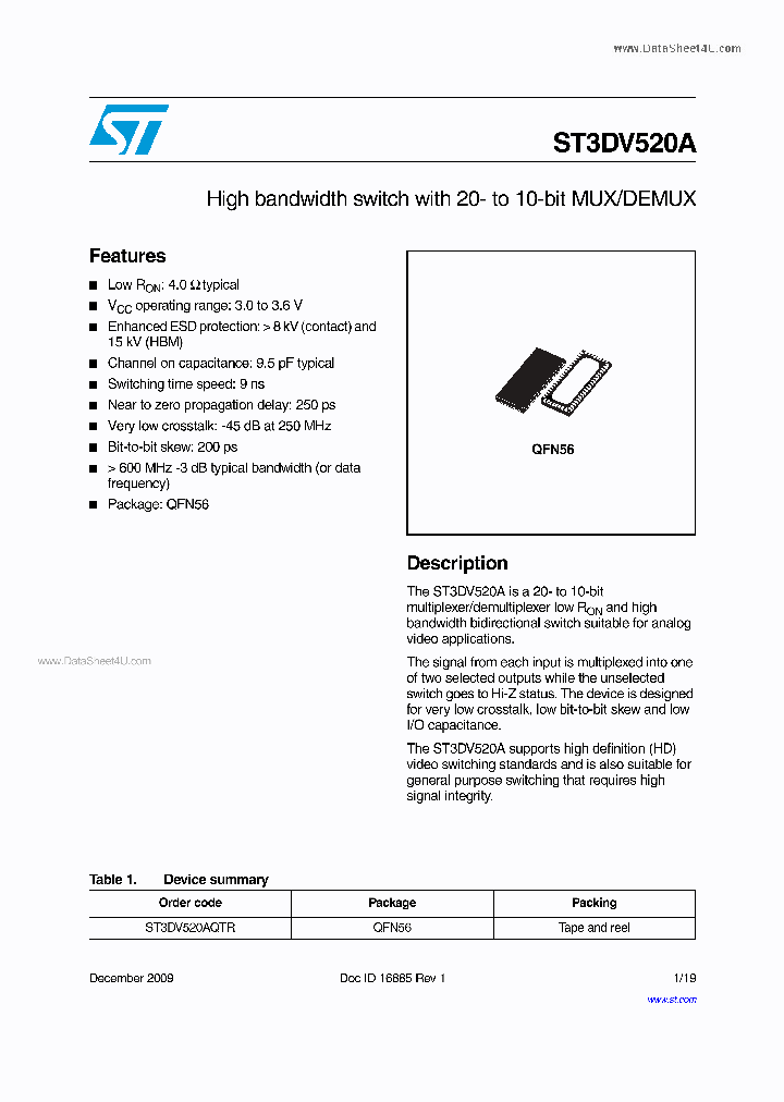 ST3DV520A_4846221.PDF Datasheet
