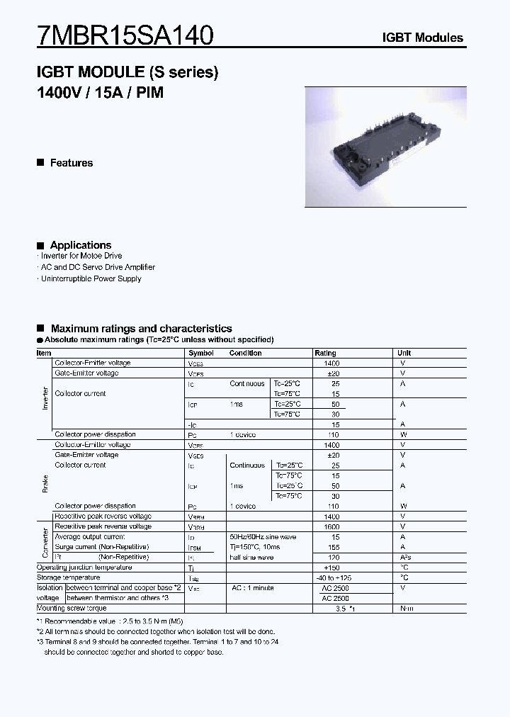 7MBR15SA140_4855045.PDF Datasheet