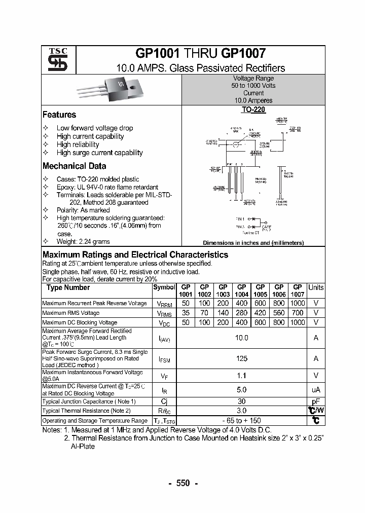 GP1001_4856597.PDF Datasheet