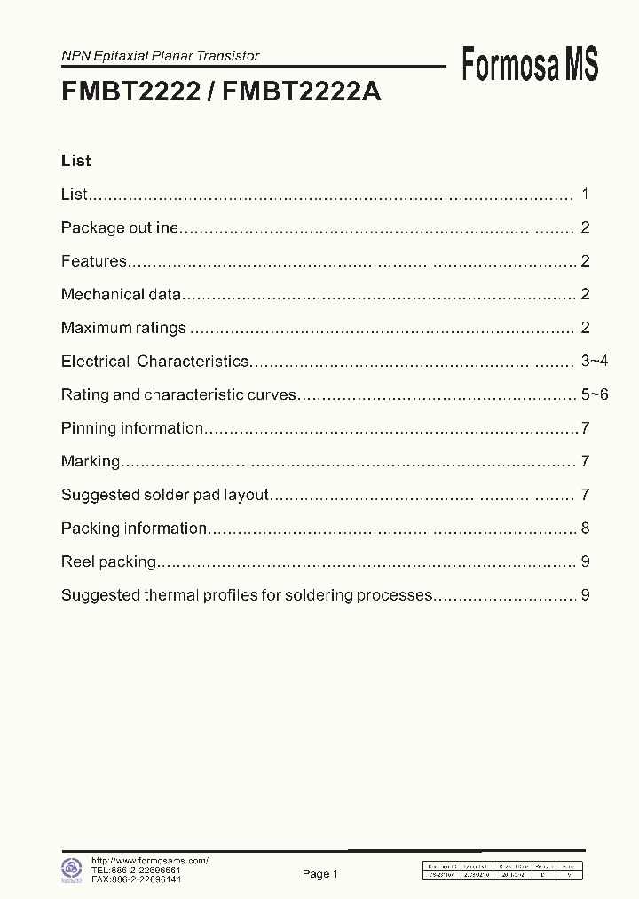 FMBT2222_4867876.PDF Datasheet