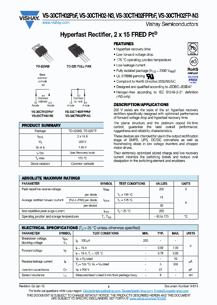 20CTH03FPPBF_4872721.PDF Datasheet