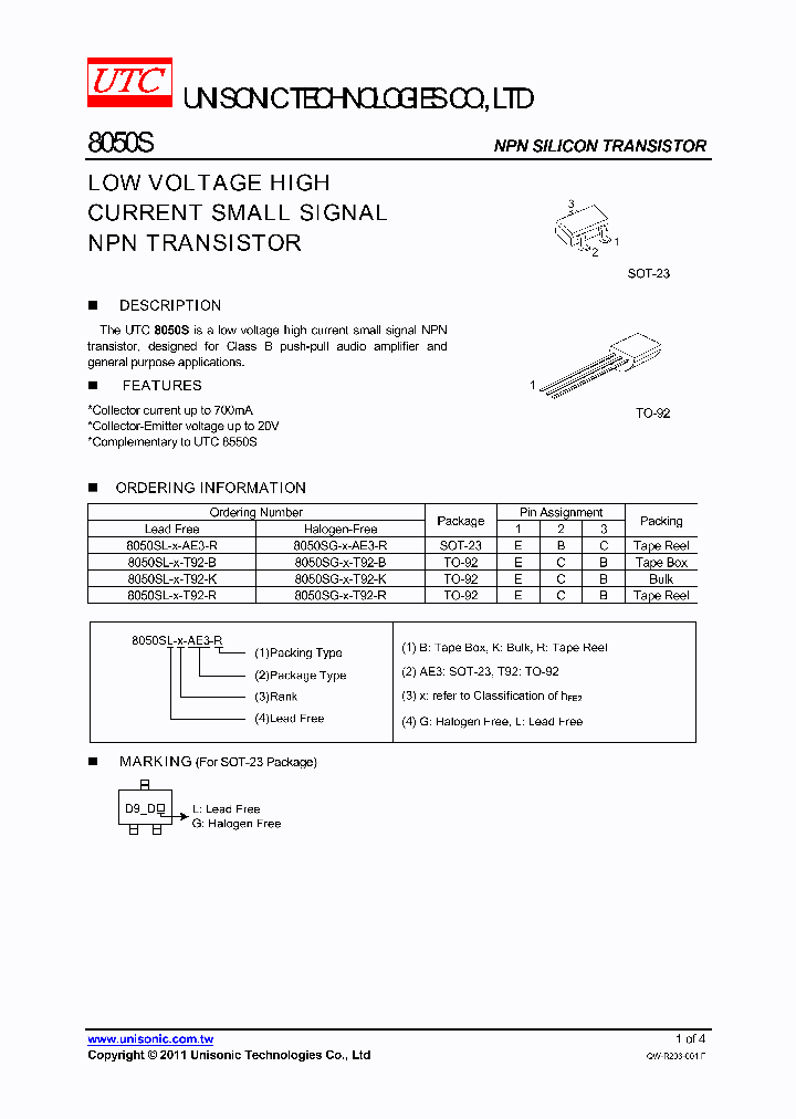 8050SL-X-T92-R_4882186.PDF Datasheet