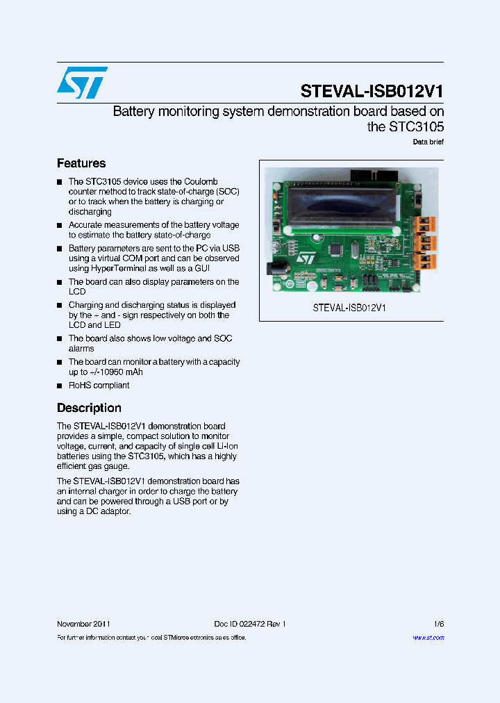 STEVAL-ISB012V1_4883779.PDF Datasheet