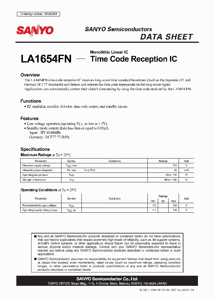 LA1654FN_4939934.PDF Datasheet