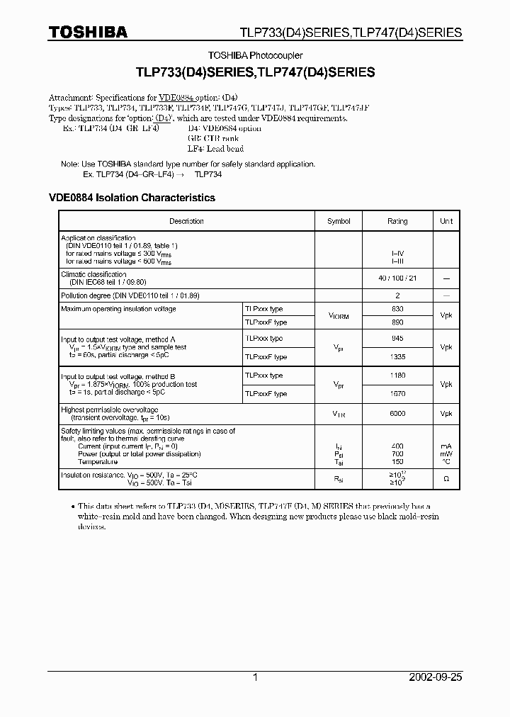 TLP733D4SERIES_4955148.PDF Datasheet