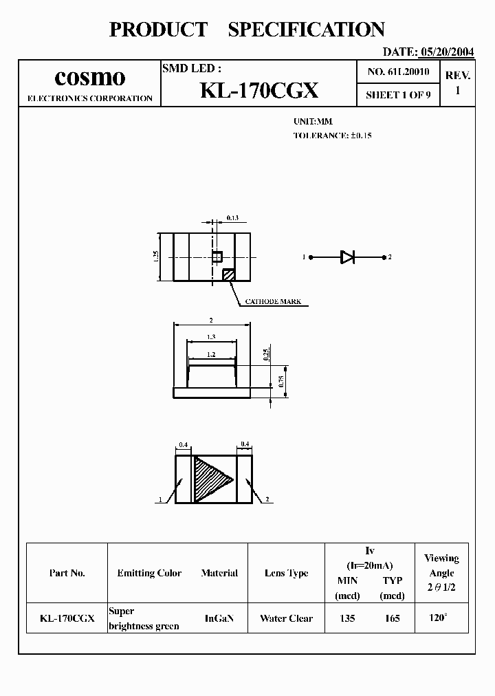 KL170CGX_4963021.PDF Datasheet