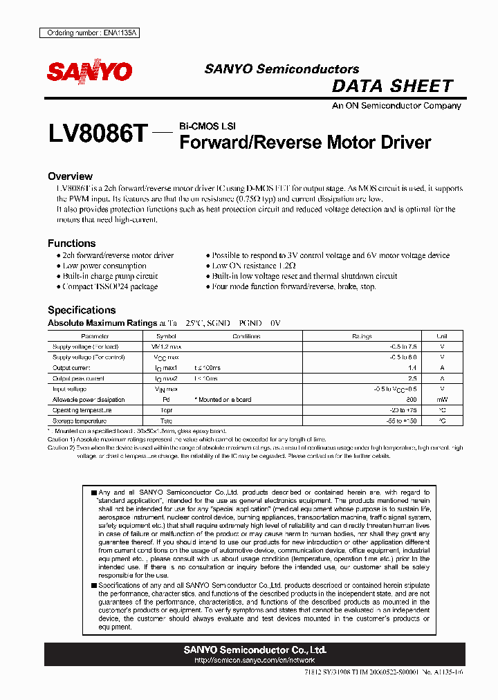 ENA1135A_4964614.PDF Datasheet