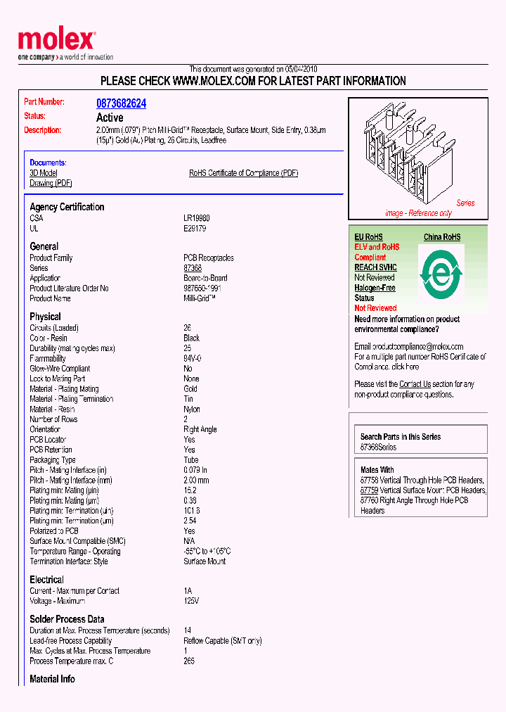0873682624_4967850.PDF Datasheet