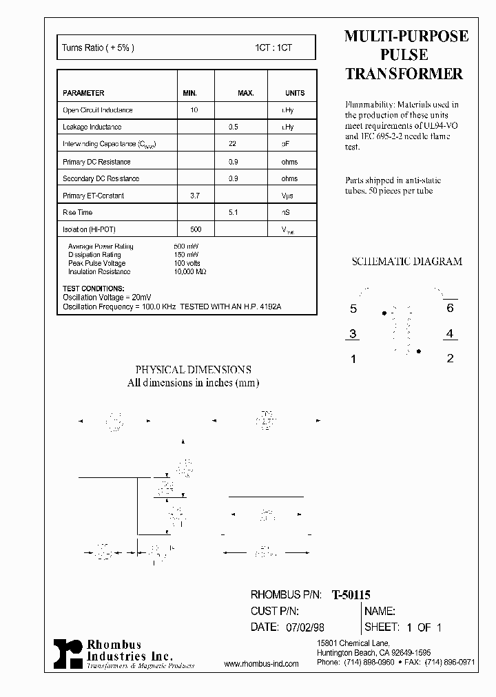 T-50115_4971597.PDF Datasheet