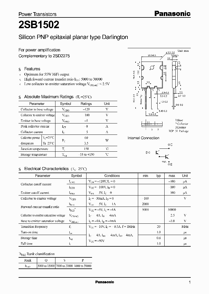 2SB1502P_4970055.PDF Datasheet