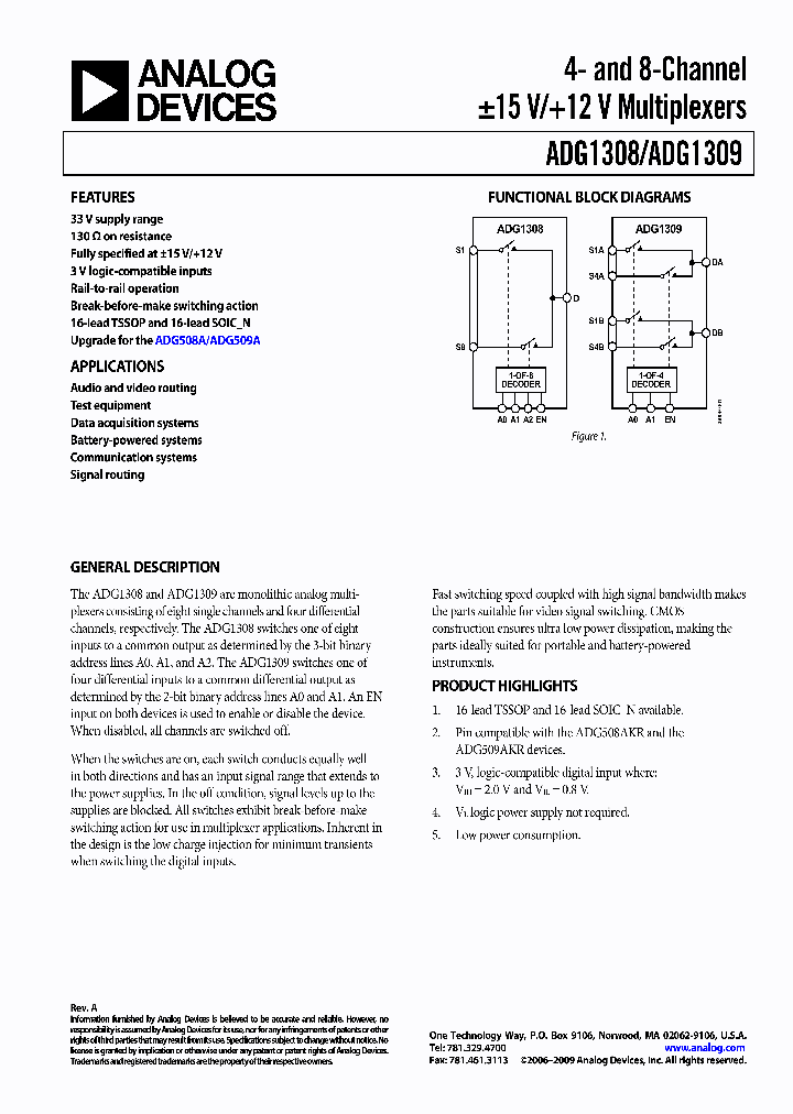 ADG1309BRUZ-REEL7_4983121.PDF Datasheet