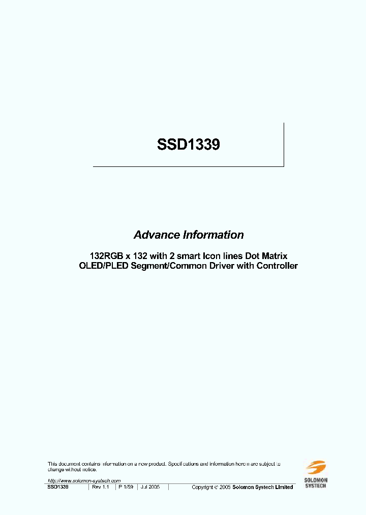 SSD1339Z_5007451.PDF Datasheet
