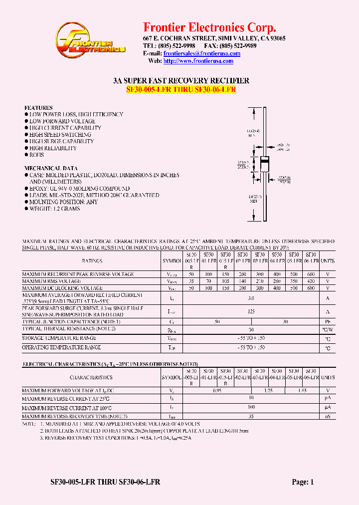 SF30-02-LFR_5007535.PDF Datasheet