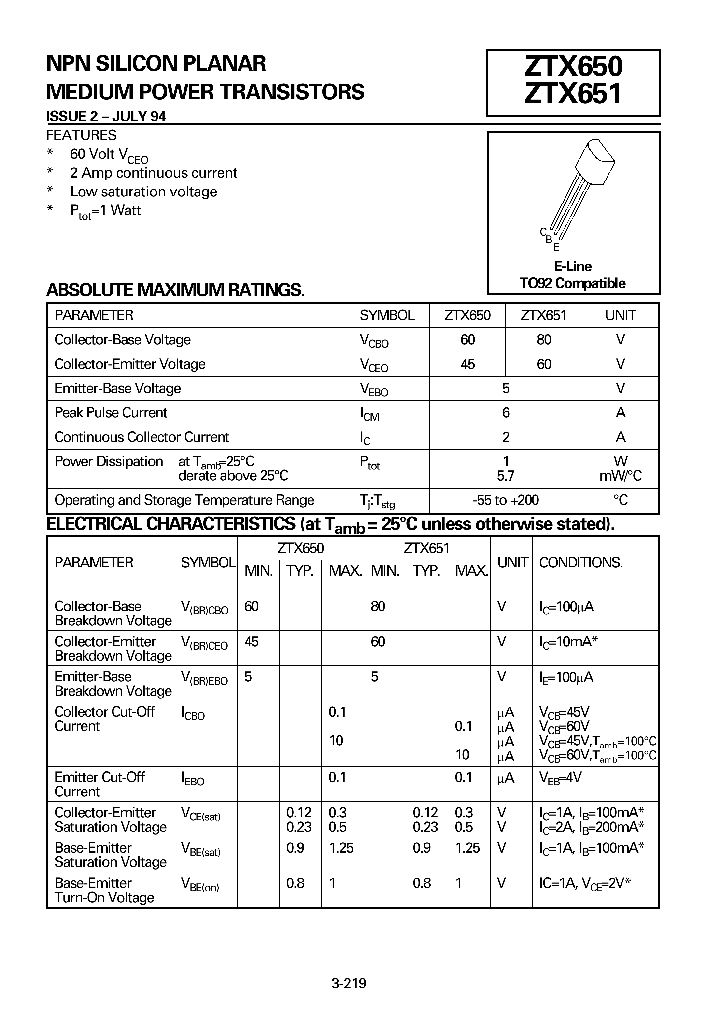 ZTX651_5026467.PDF Datasheet