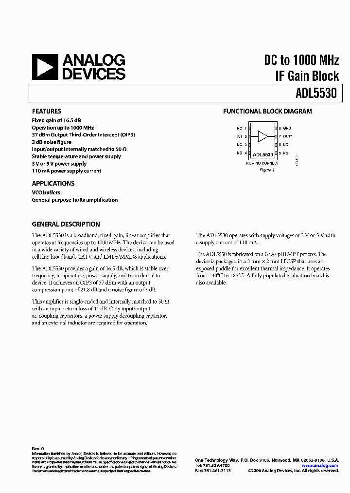 ADL5530-EVAL_5028766.PDF Datasheet