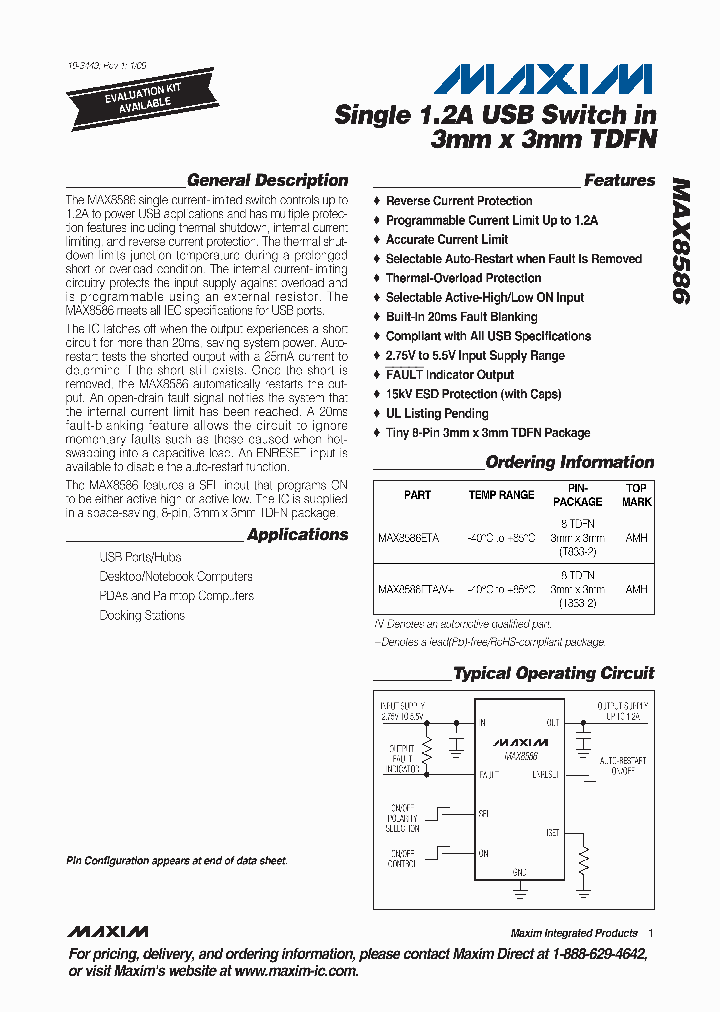 MAX8586ETAV_5043298.PDF Datasheet