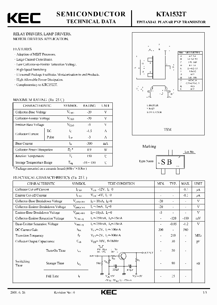 KTA1532T_5053718.PDF Datasheet