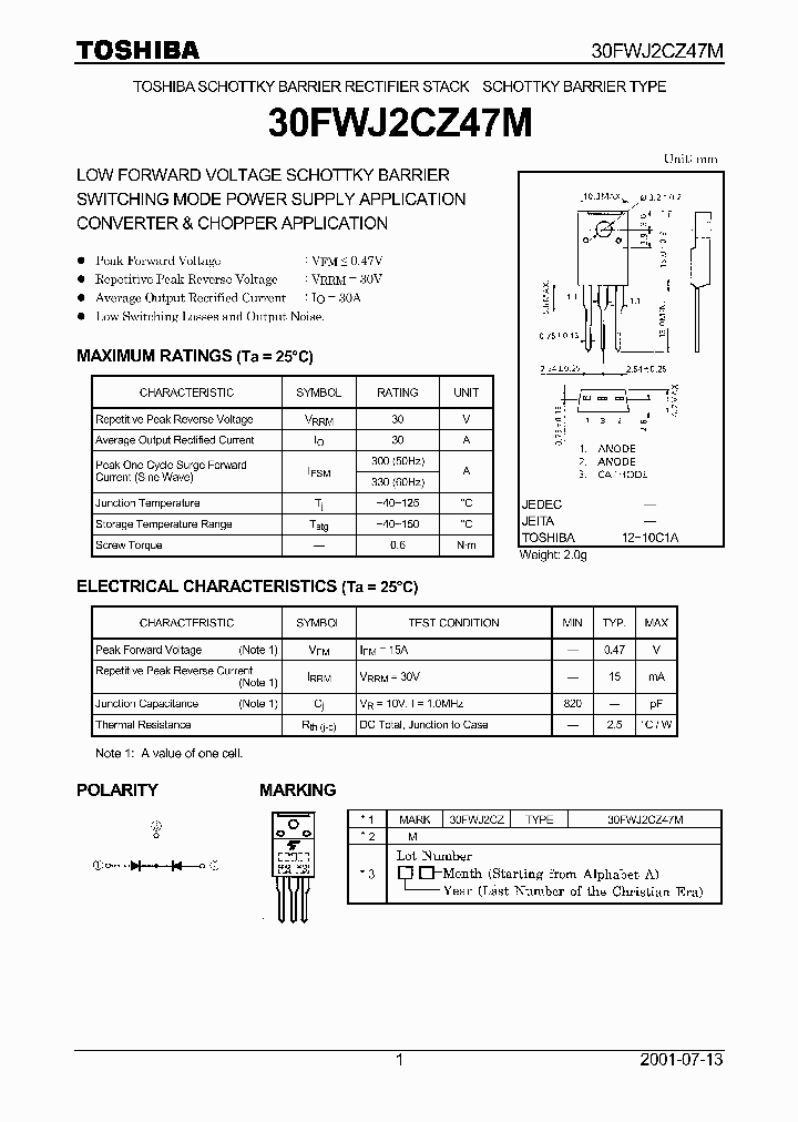 30FWJ2CZ47M_5069521.PDF Datasheet
