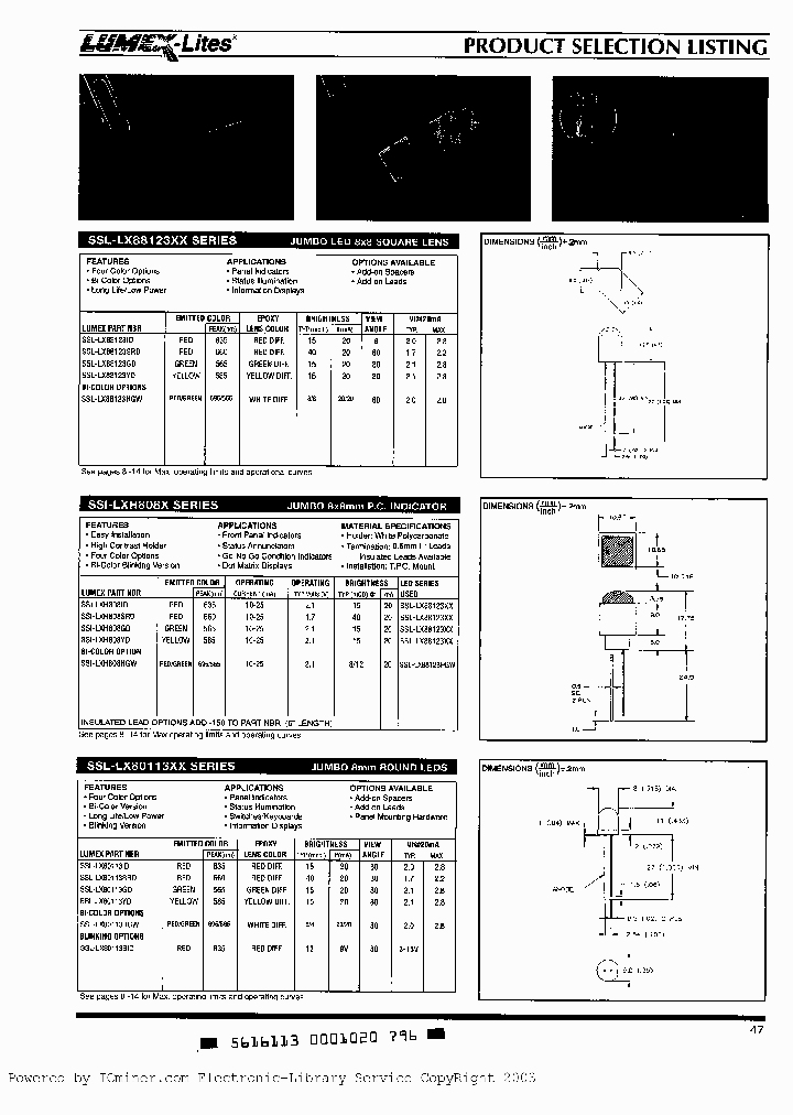 SSL-LX80113HGW_5076472.PDF Datasheet