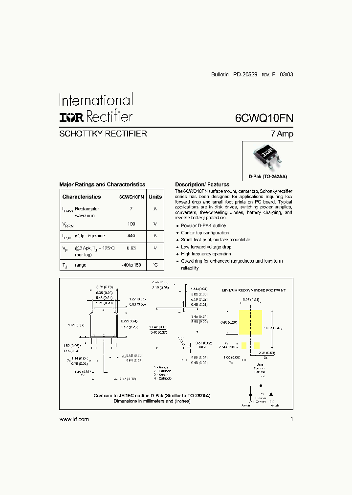 6CWQ10FNTRL_5086659.PDF Datasheet