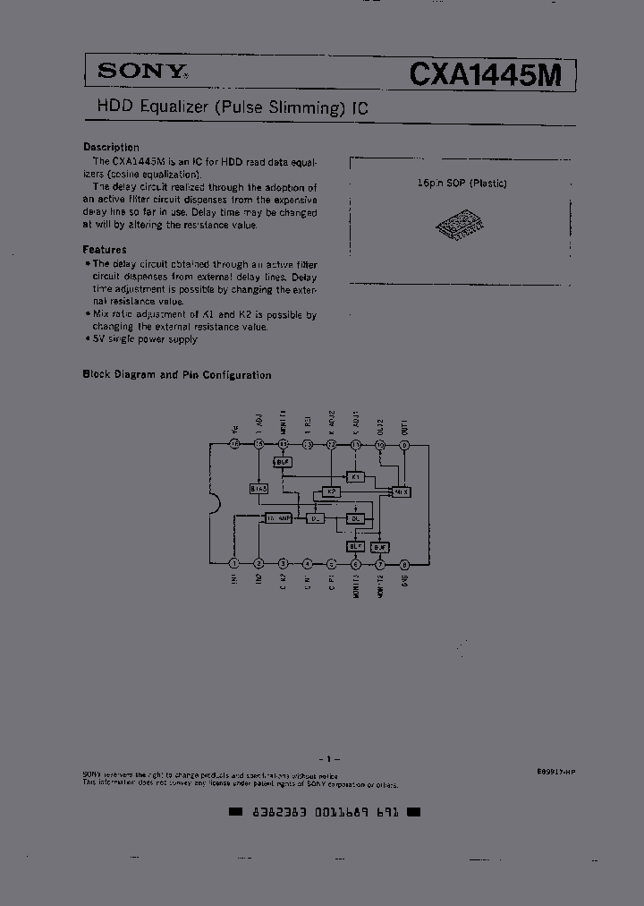 CXA1445M_5119671.PDF Datasheet