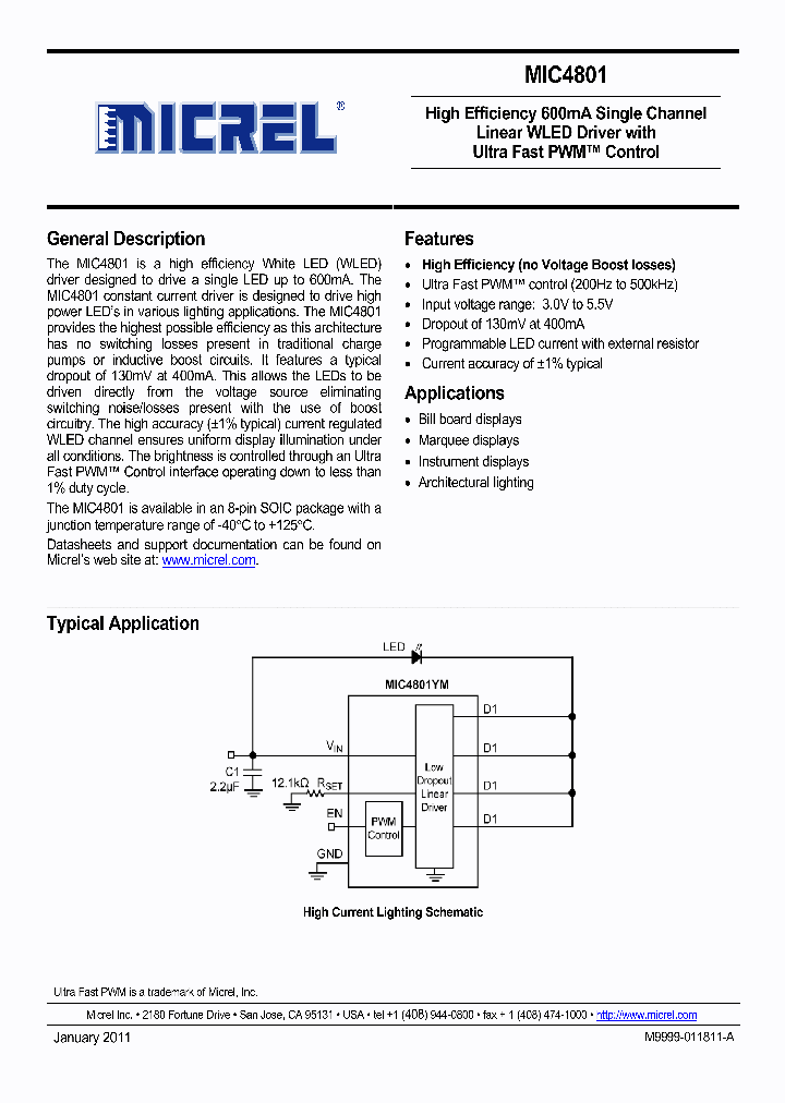 MIC4801YM_5123531.PDF Datasheet