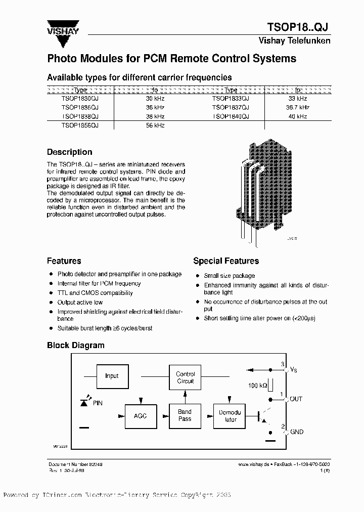 TSOP1840QJ_5131990.PDF Datasheet