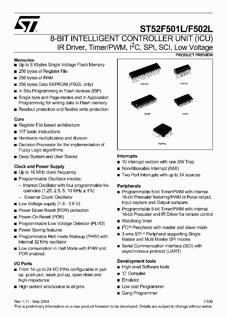 ST52F501F3M6_5150444.PDF Datasheet