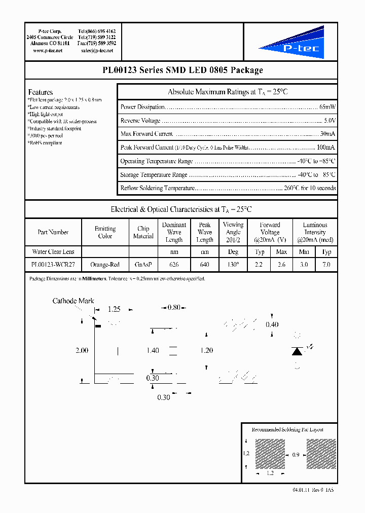 PL00123-WCR27_5151499.PDF Datasheet