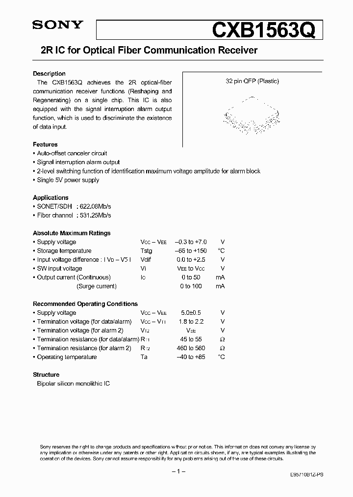 CXB1563Q_5151704.PDF Datasheet