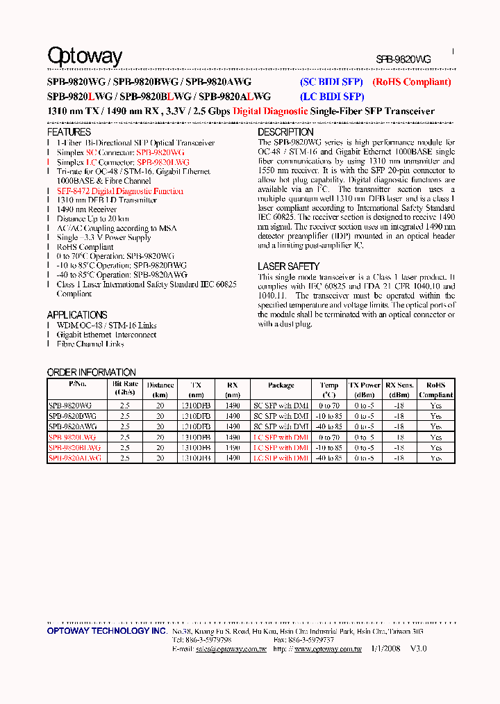 SPB-9820WG08_5166087.PDF Datasheet