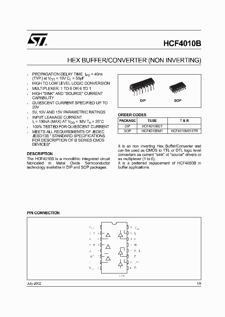 HCF4010M013TR_5172300.PDF Datasheet