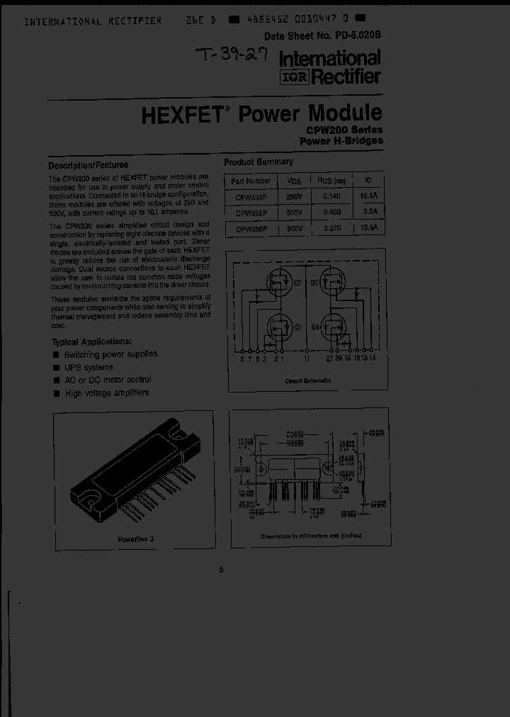 CPW235P_5176053.PDF Datasheet