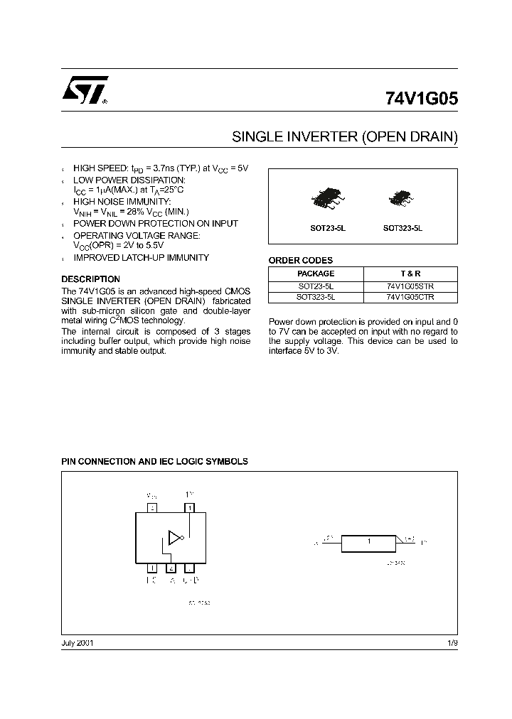 74V1G05STR_5176524.PDF Datasheet