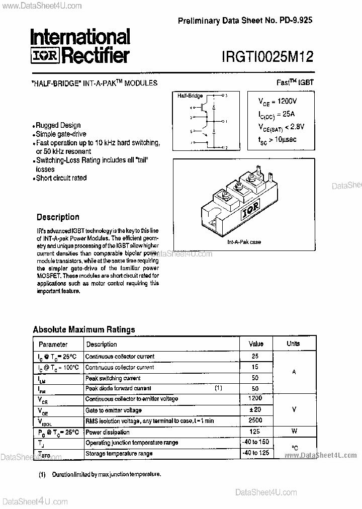 IRGTI0025M12_5185084.PDF Datasheet