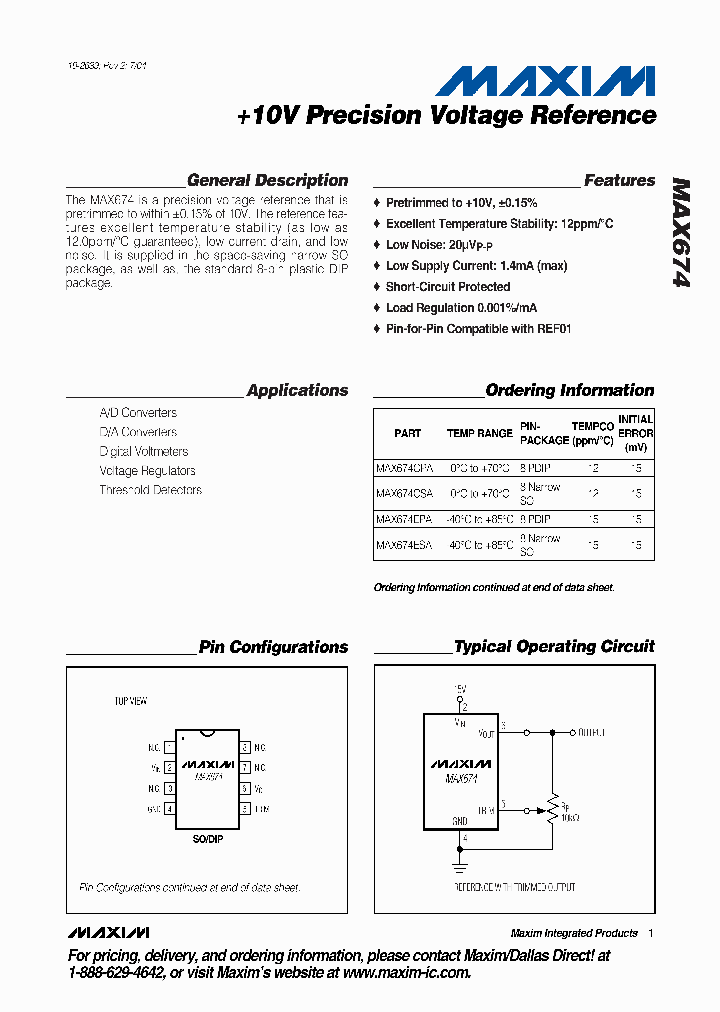 MAX674MJA883B_5189371.PDF Datasheet