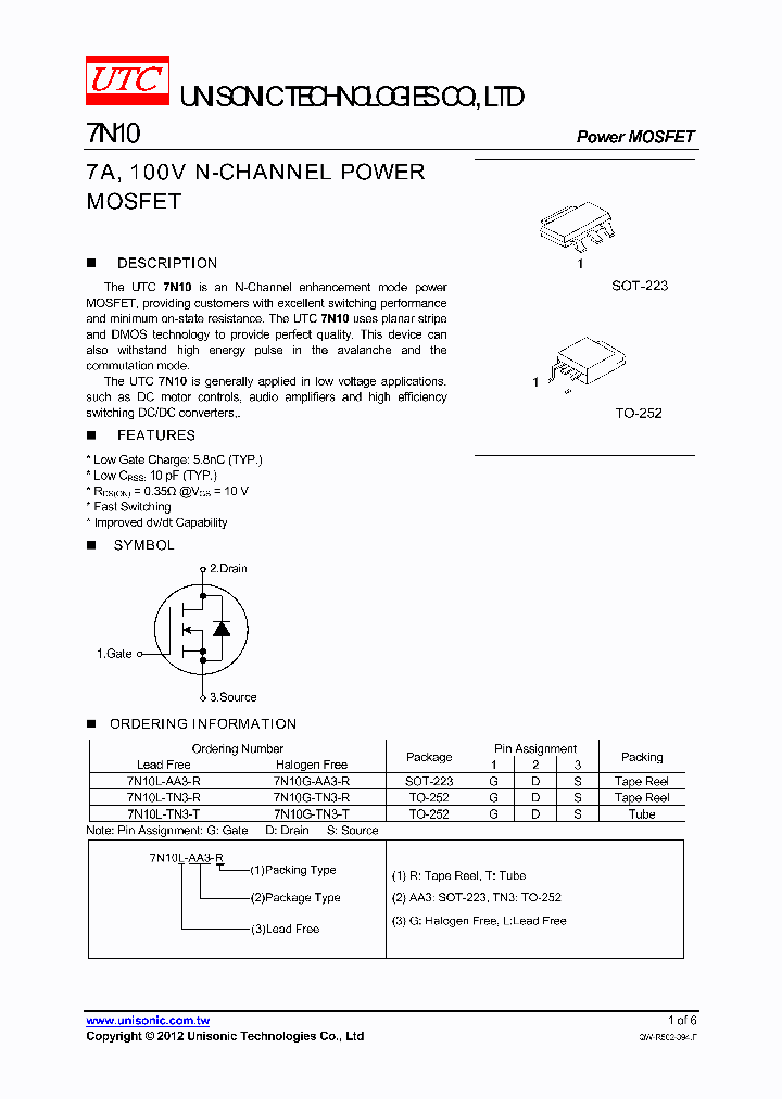 7N10_5195948.PDF Datasheet