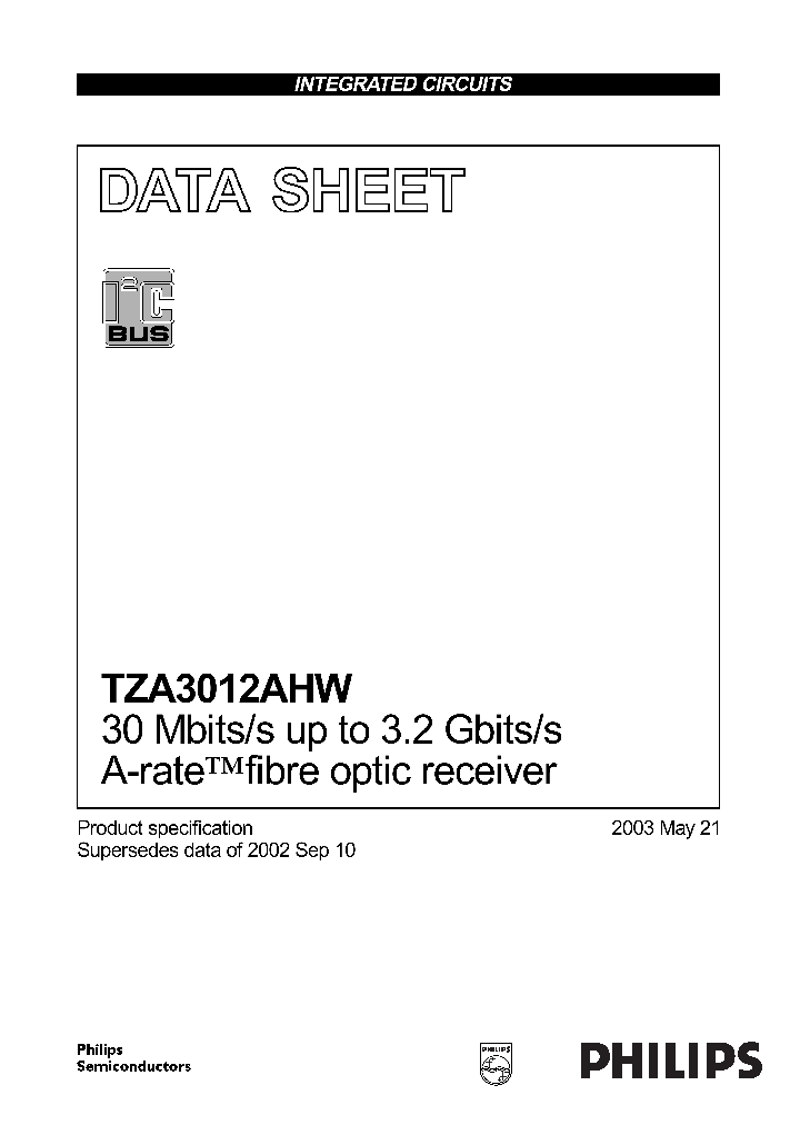 TZA3012AHW_5197600.PDF Datasheet