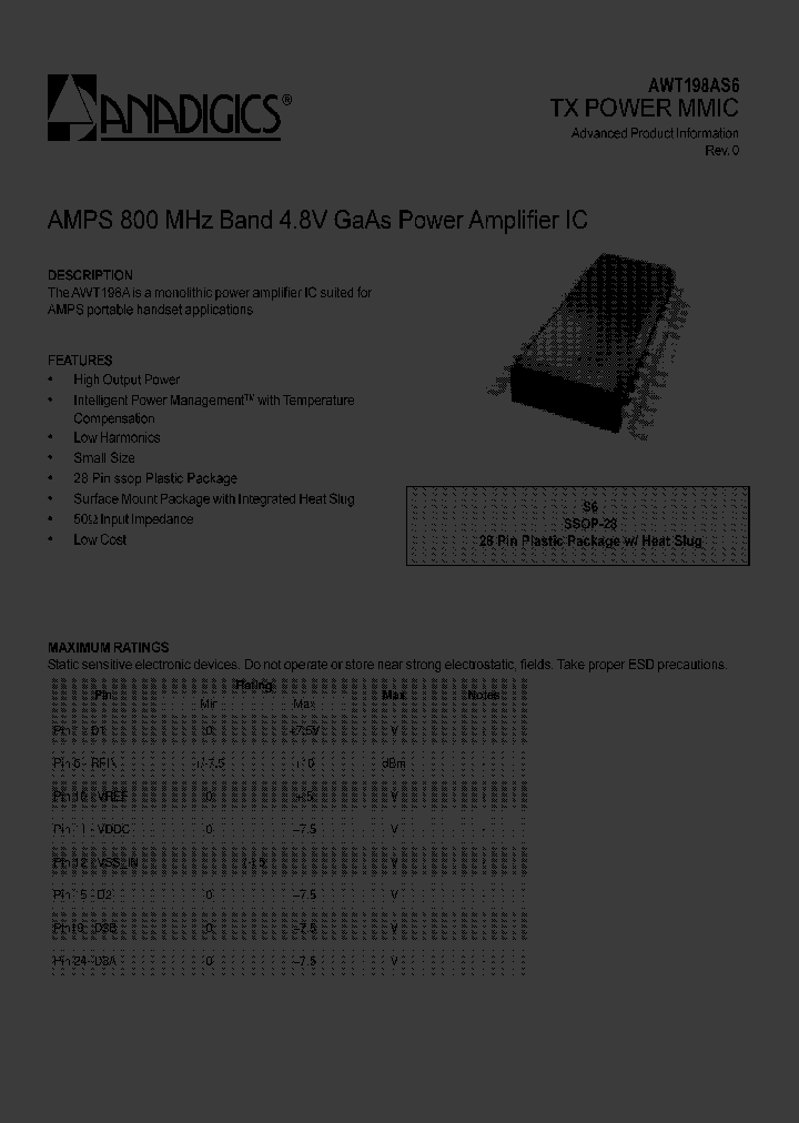 AWT198AS6_5198658.PDF Datasheet