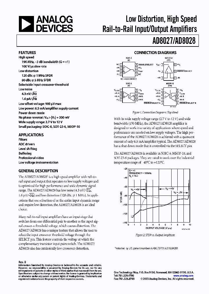 AD8028ARM-REEL_5210939.PDF Datasheet